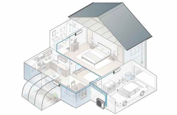Carrier Ductless Multi Zone Installation