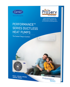 Ben's ProServ Carrier Ductless Product Guide